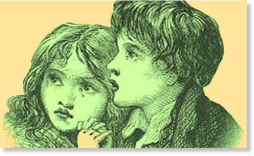 niños verdes