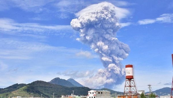 volcano volcan guatemala 