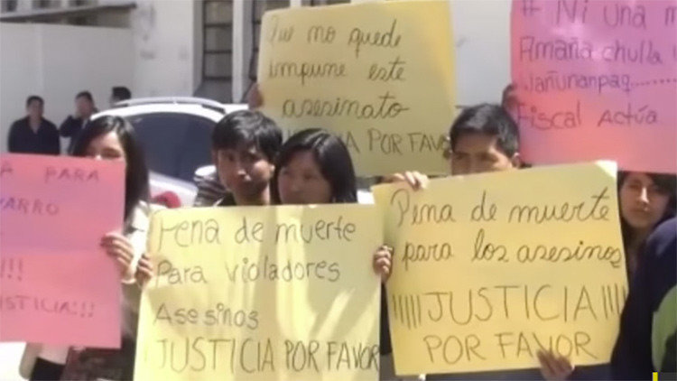 protestas violación perú