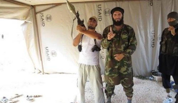 ISIS in USAID tent