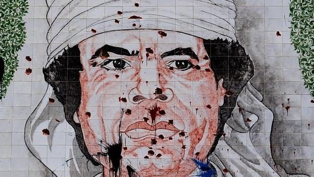 mural gaddafi