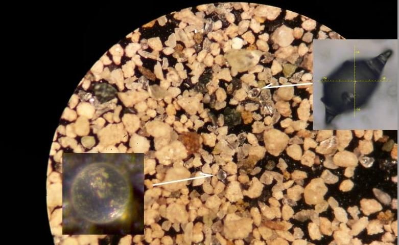 Clic para aumentar Microtectitas