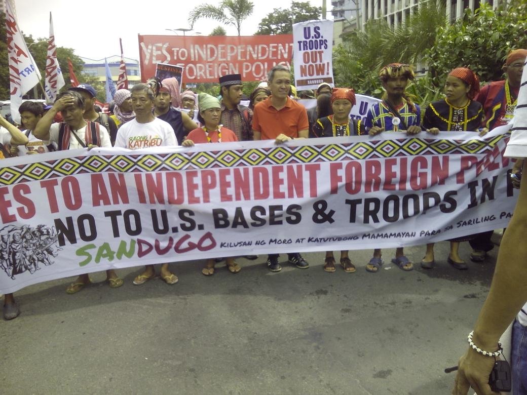 anti-NATO protesters Philippines