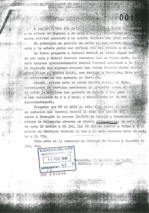 ufo ovni españa spain 