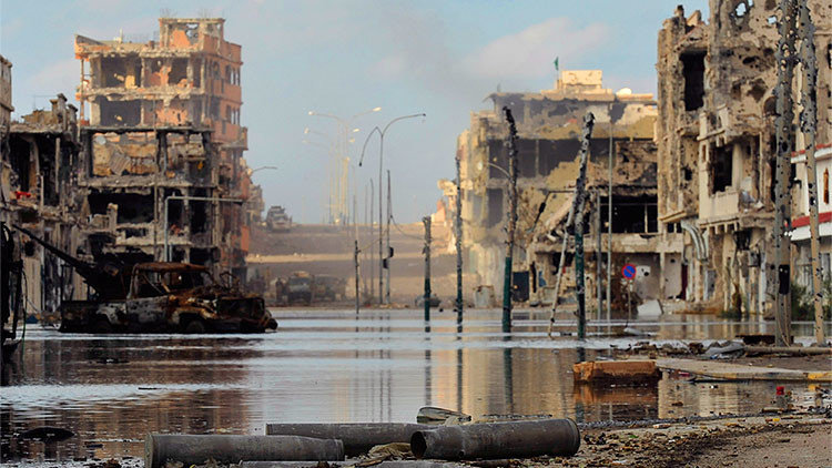 Libia destruida
