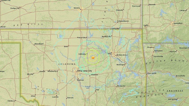 oklahoma earthquake sismo 