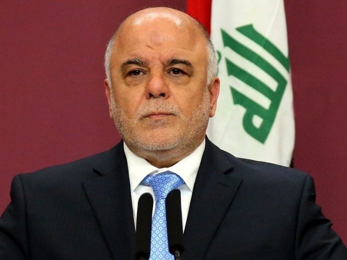 El Primer Ministro iraquí Haidar Abadi