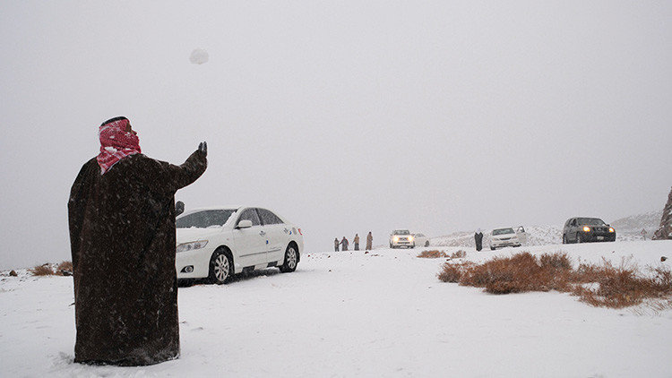 saudi arabia nieve snow 