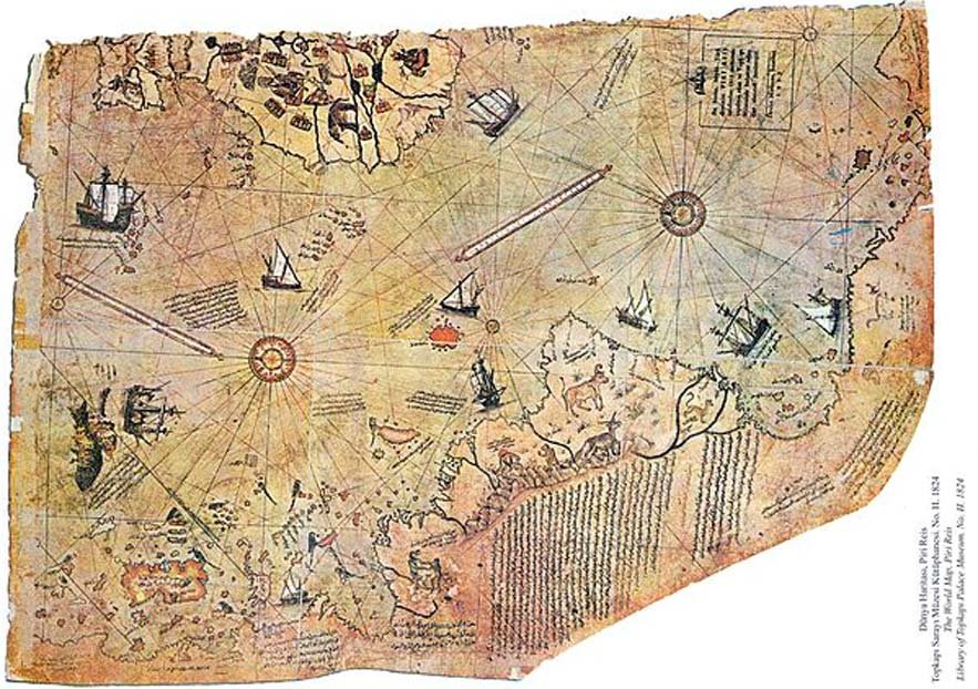 mapa Piri Reis