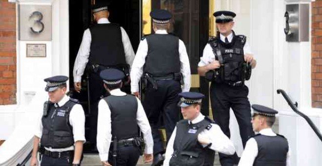 policias británicos