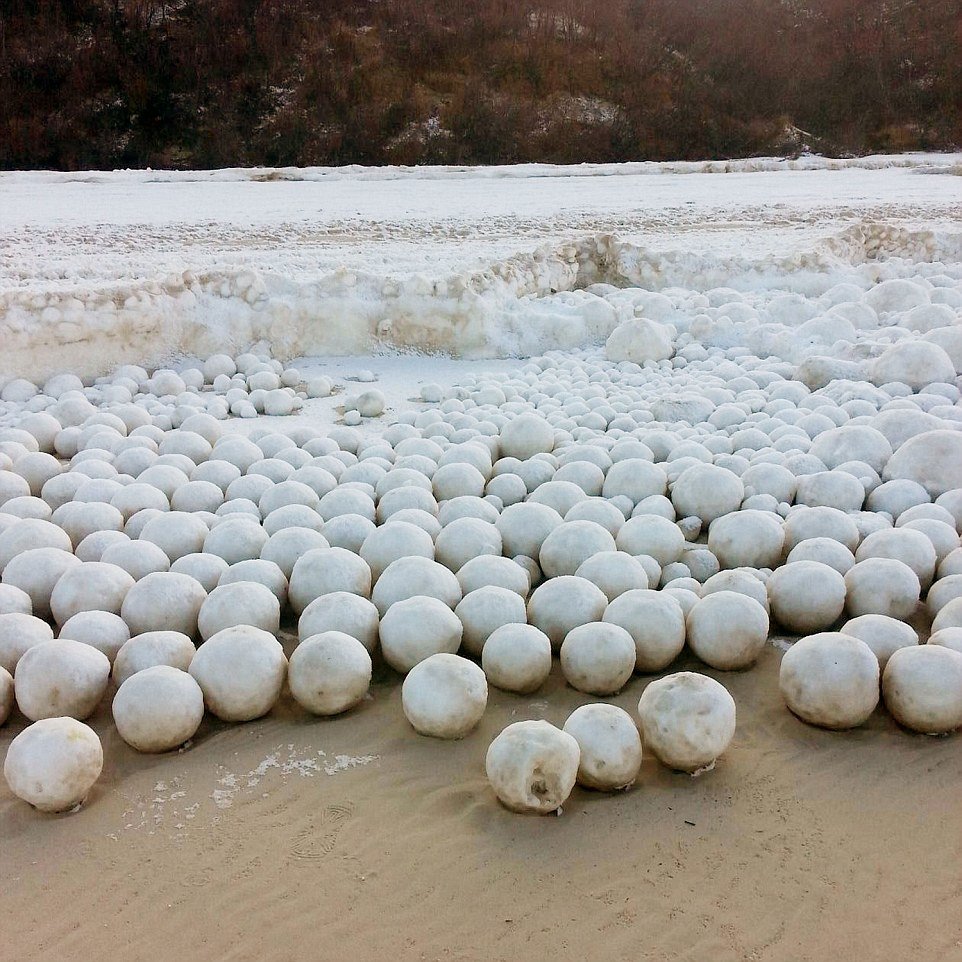 bolas nieve