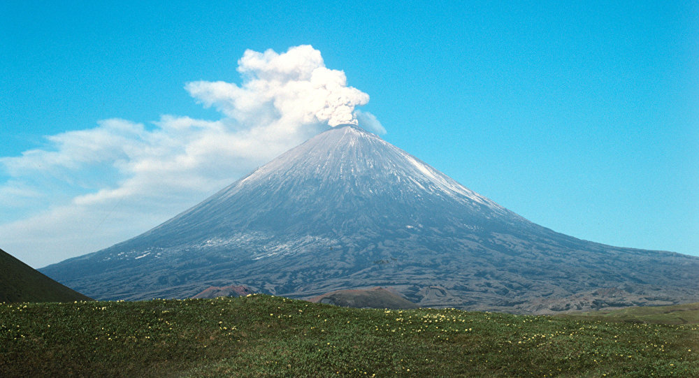 volcan volcano kliuchevskoi