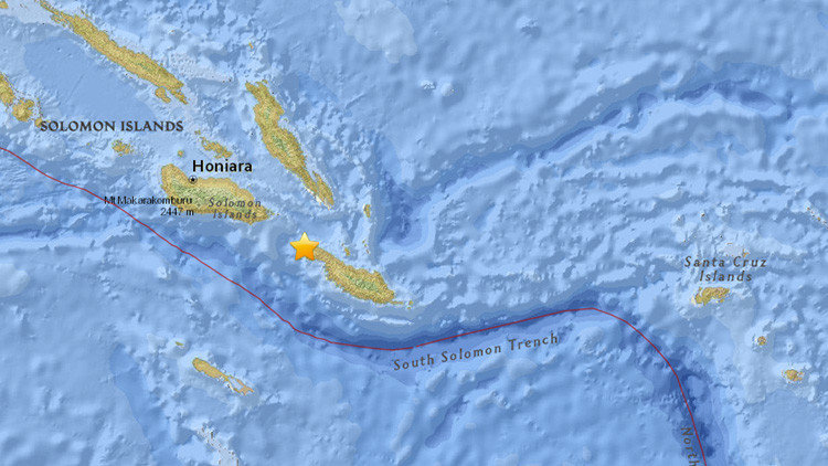 solomon island earthquake sismo 