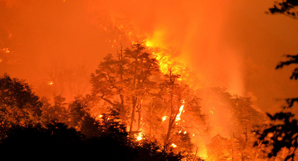 Chile fire incendio 