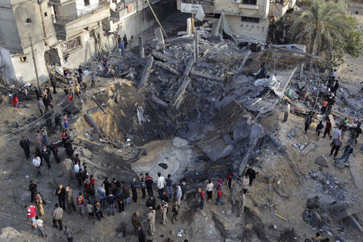palestina bombardeos israel