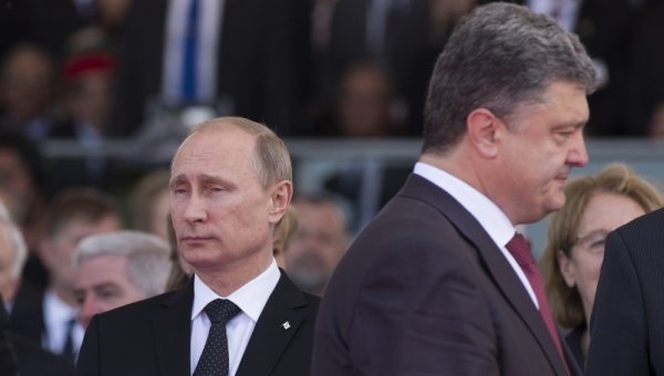 Putin y Poroshenko