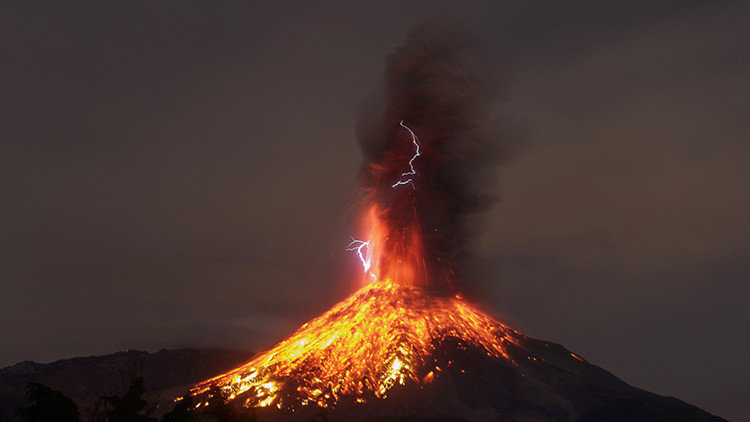 volcán Colima México