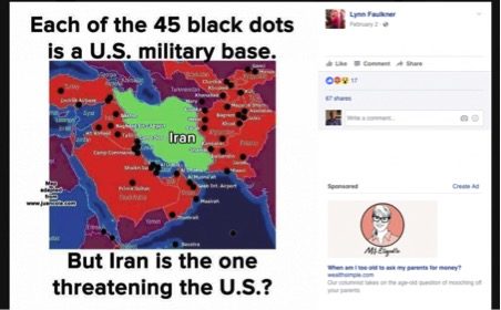 iran bases