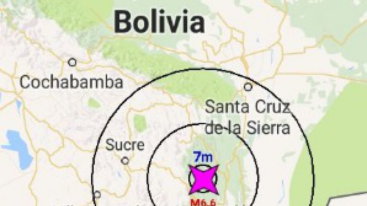 Bolivia sismo