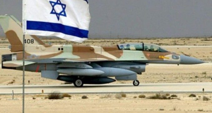 Israeli war jet