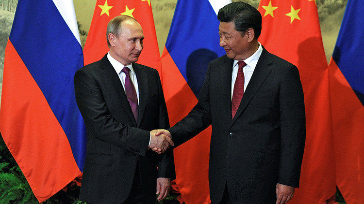 Xi Jinping y Vladímir Putin