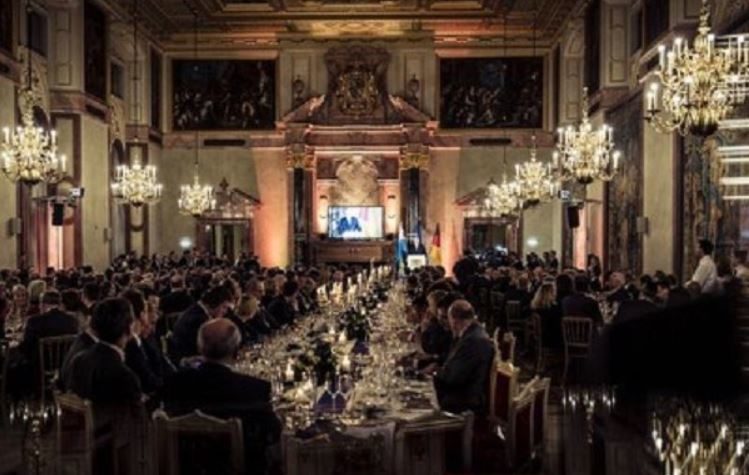 la cena de Estado de la Conferencia de Seguridad de Munich.