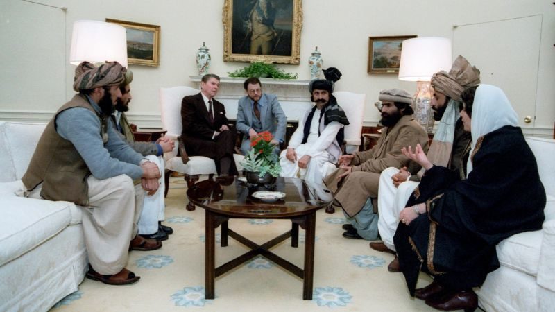 Ronald Reagan afganistán