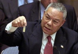 colin powell with fake anthrax