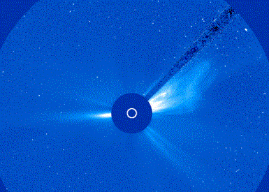 Eyección de masa coronal del Sol