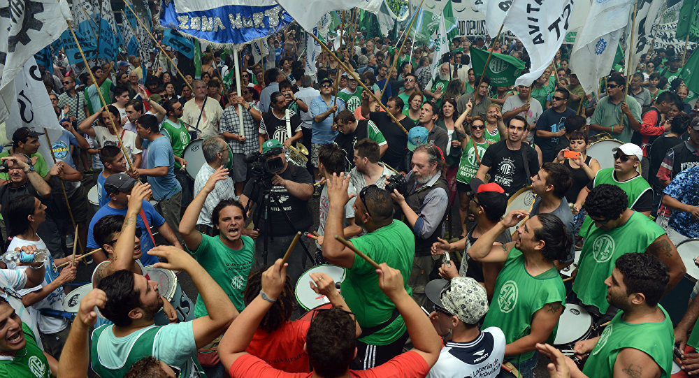 protestas contra Macri Argentina