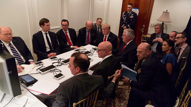 reunión militar Trump