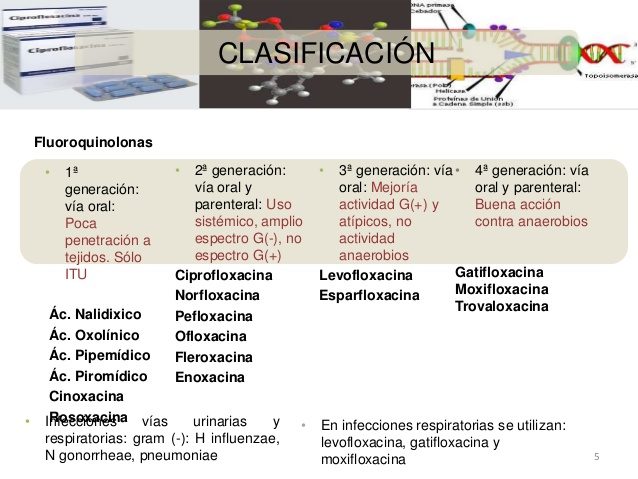 fluoroquinolonas