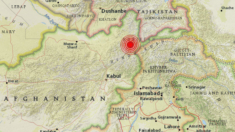 earthquake terremoto Afganistan 