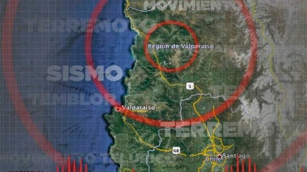 sismo earthquake chile 