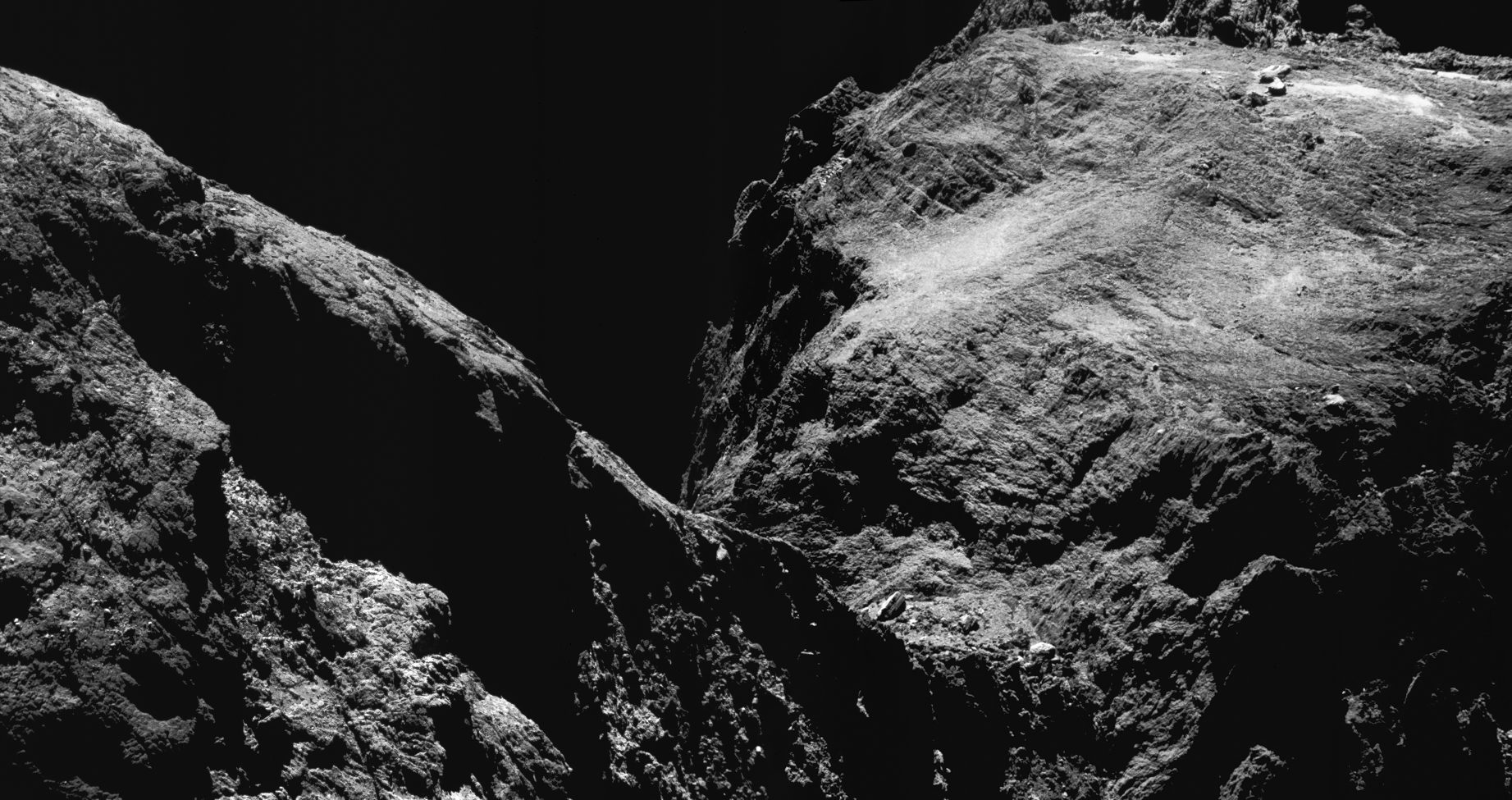 El cometa 67P/Churyumov-Gerasimenko. 