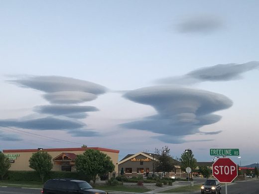 Lenticular Clouds, June 19, 2017, Kalispell Montana