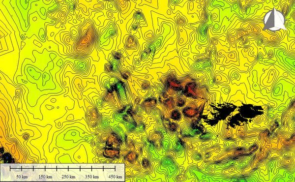 cráter islas malvinas