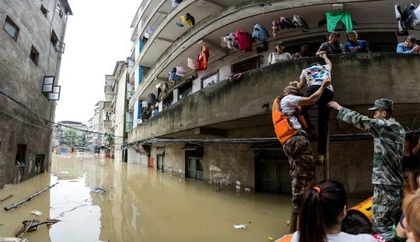 China Floods inundaciones