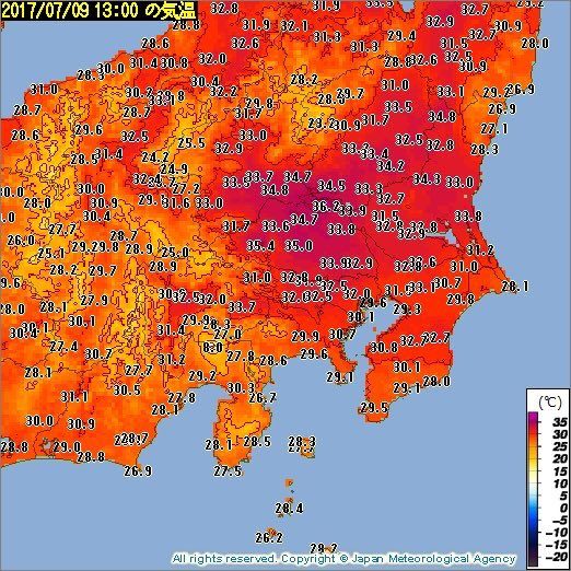 Heat wave japan