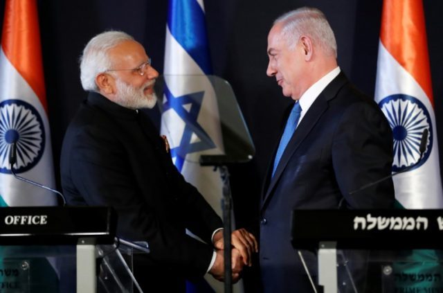 modi india y netanyahu israel