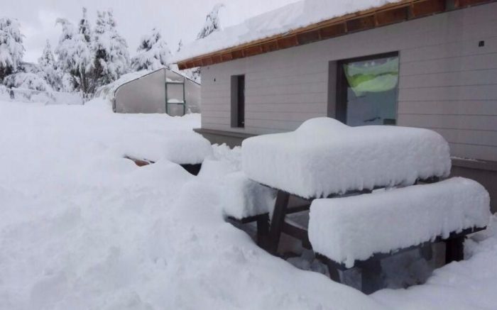 nieve argentina chubut