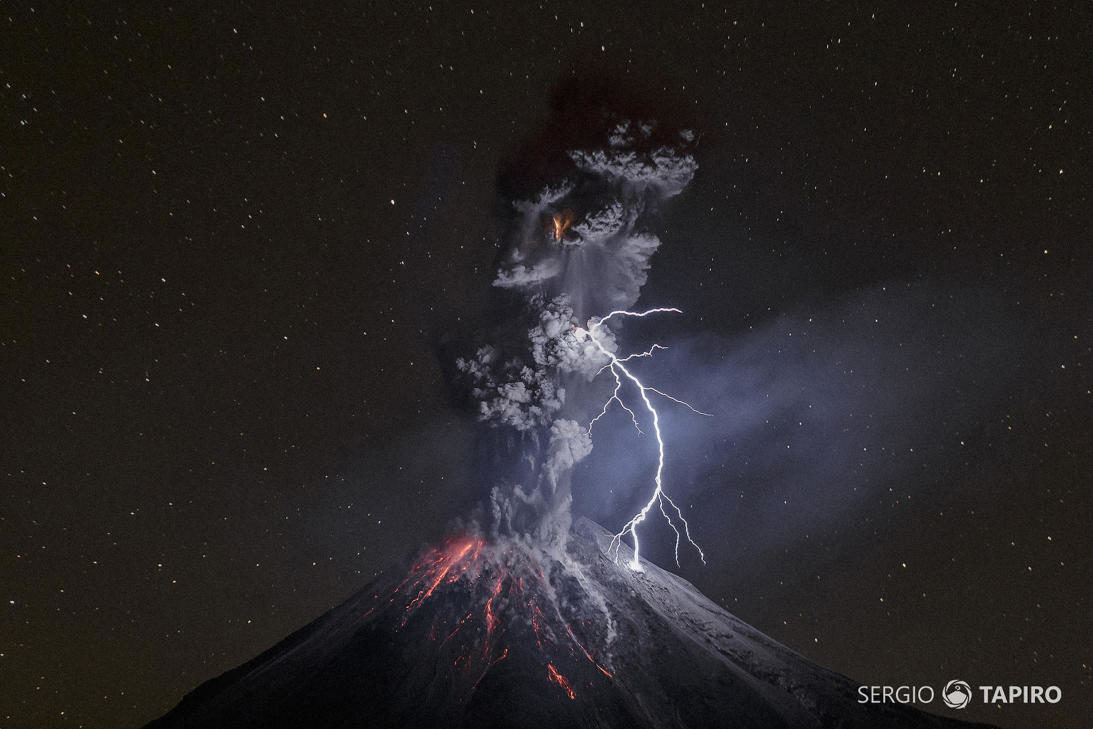 volcán Colima