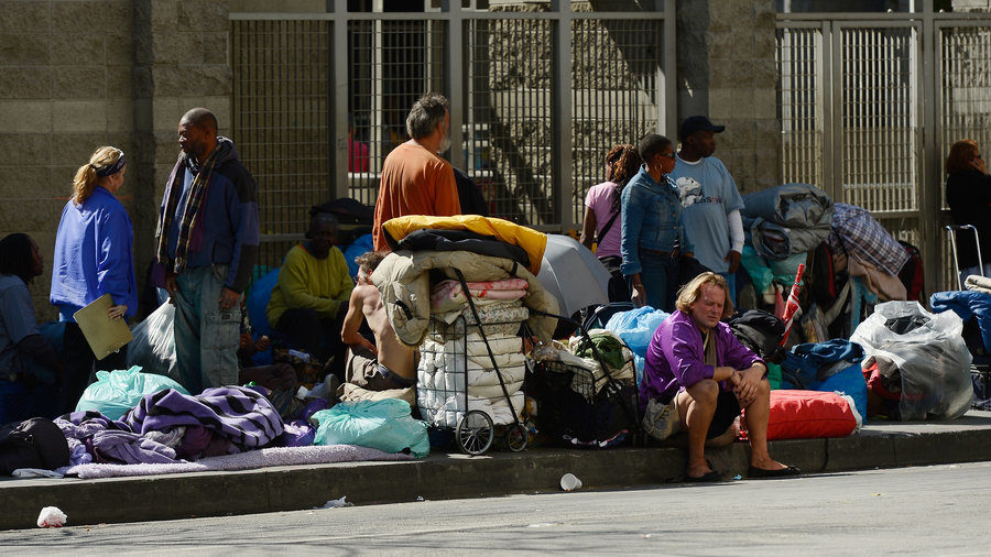 homeless LA