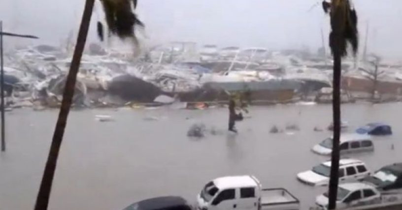 huricane Irma San Martín