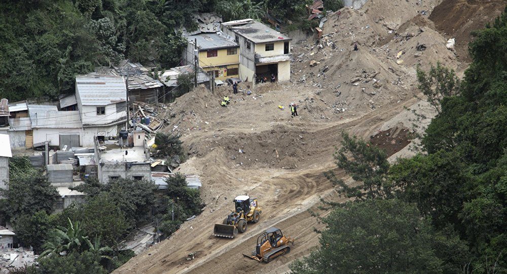 guatemala alud landslide