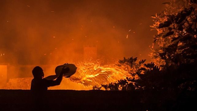Los incendios arrasaron 418.000 hectáreas este año en Portugal