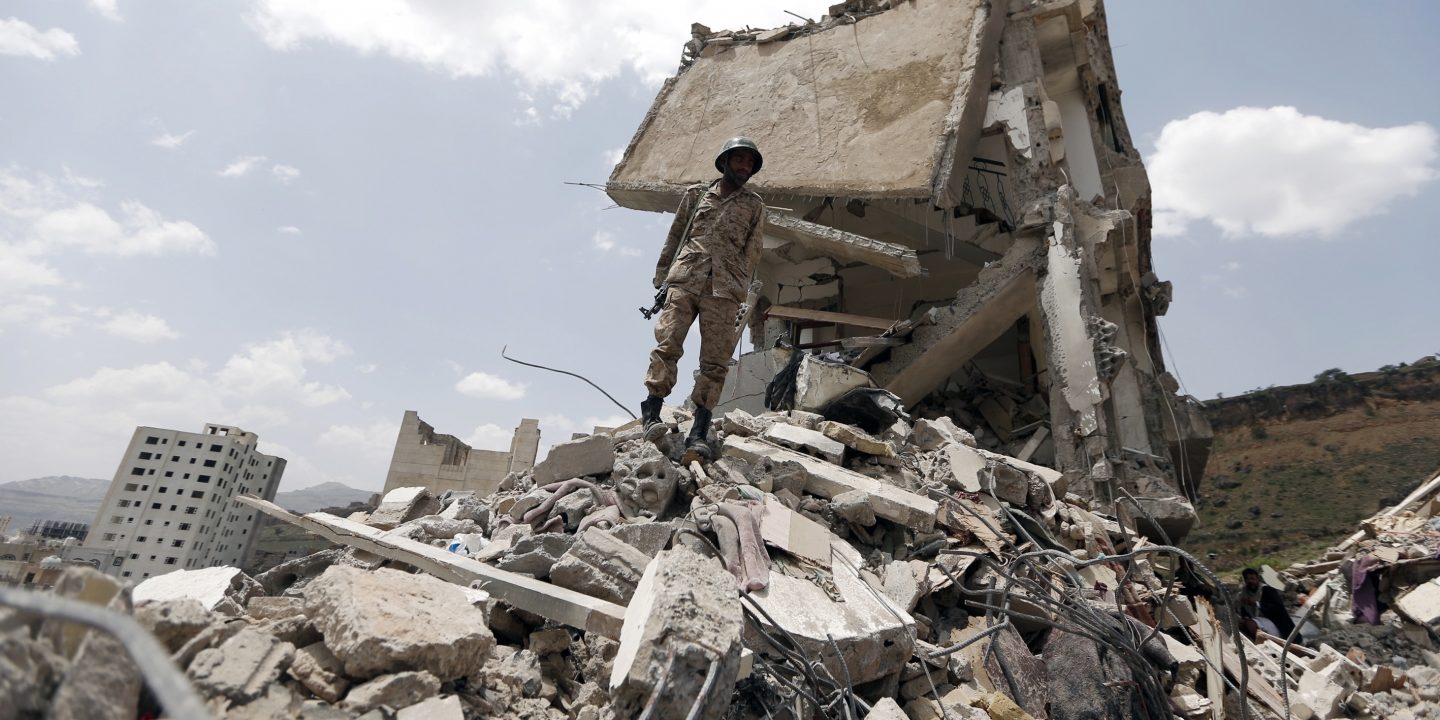 yemeni soldier Sana'a