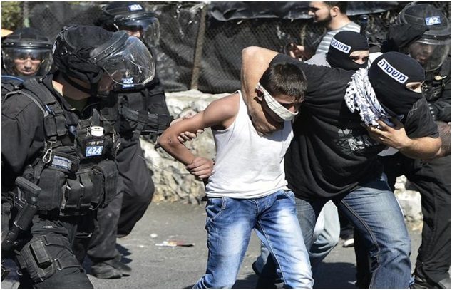 joven detenido palestina