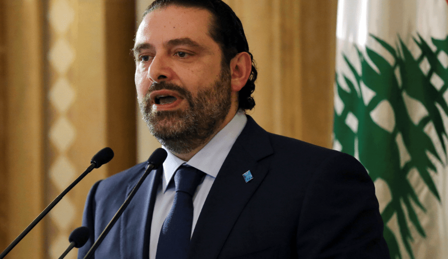 Saad Hariri ex primer ministro del Líbano