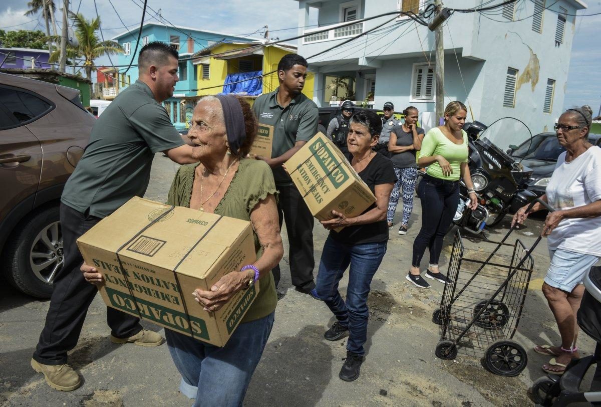 Puerto rico hurricane victims